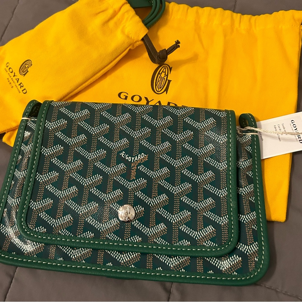 NEW- Goyard Plumet Crossbody in Green